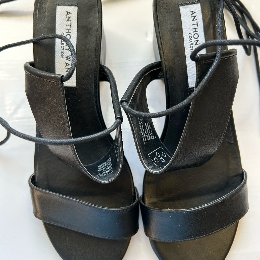 Anthony Wang Black Women's Sandals